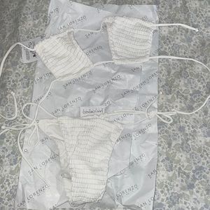 NWT White San Lorenzo Bikini